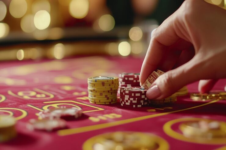 Live Capsa Susun dealer table at net303 login with HD camera angles